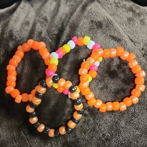 Colorful Beaded Kids Bracelets